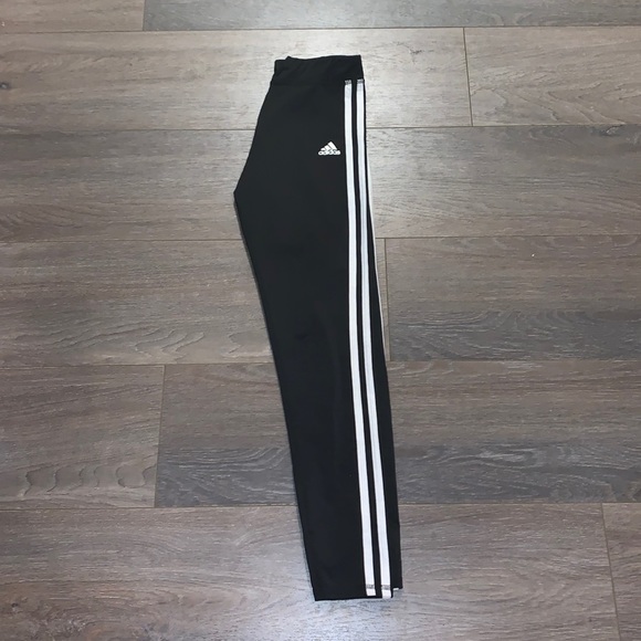 Adidas Black Athletic Leggings - Picture 3 of 5